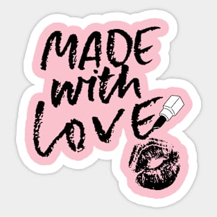 Made with love 2 Sticker